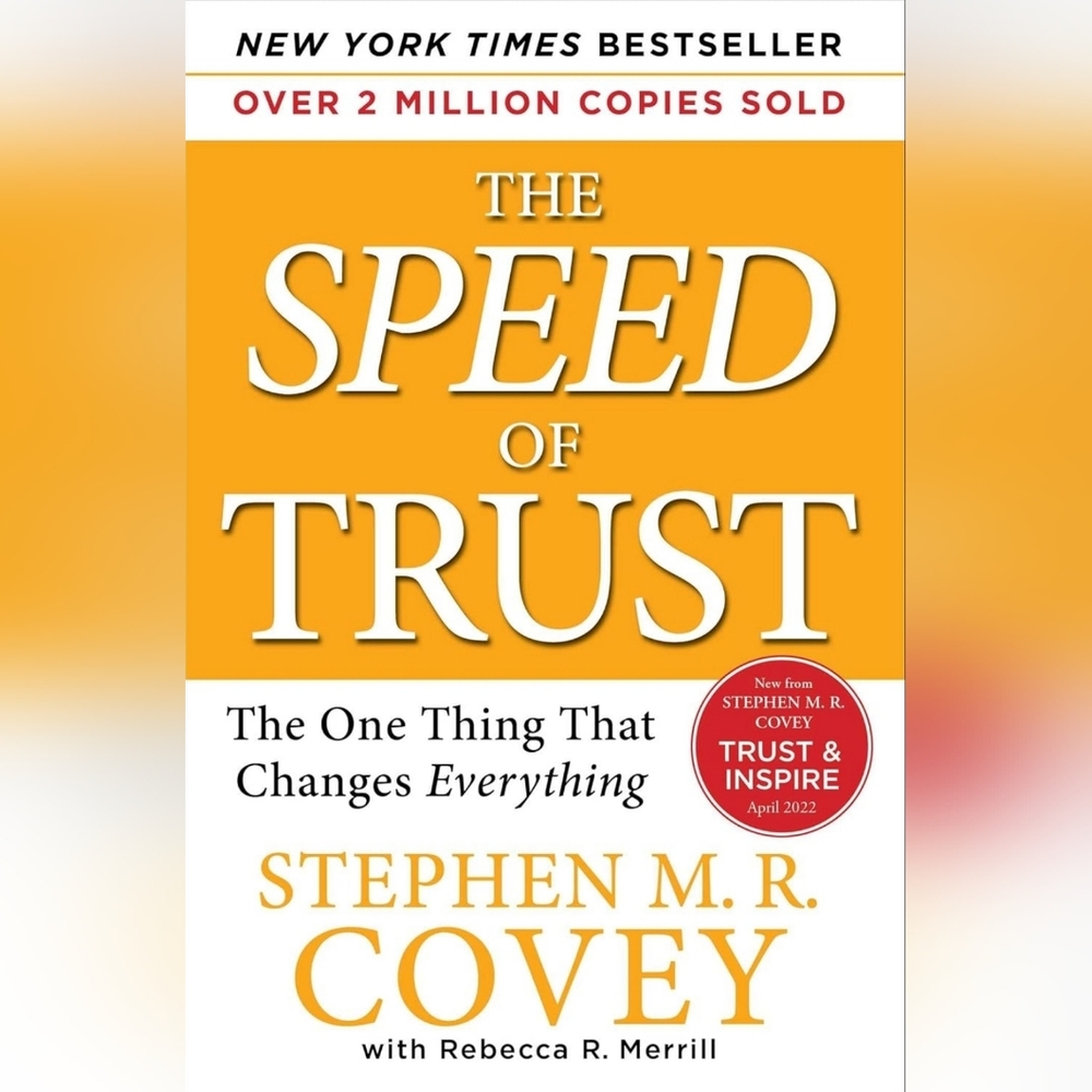 The Speed of Trust Hardcover By Stephen Covey